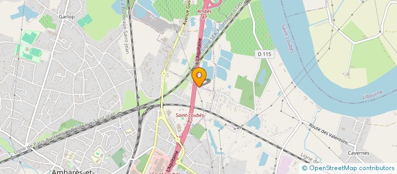 localisation de l'entreprise 893 010 587   AMBARES-ET-LAGRAVE