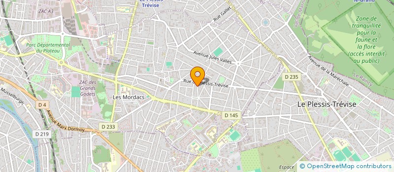 localisation de l'entreprise 893 011 510  à CHAMPIGNY-SUR-MARNE