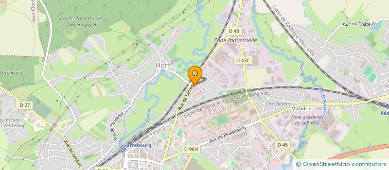 localisation de l'entreprise 893 039 610  à SARREBOURG