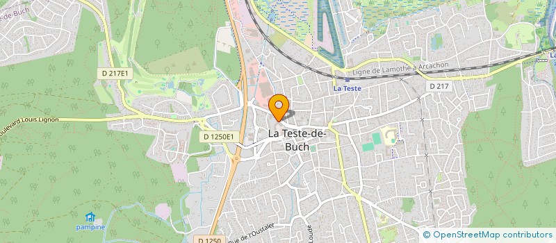 localisation de l'entreprise 893 041 277   LA TESTE-DE-BUCH