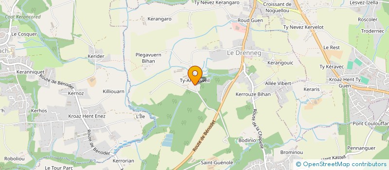 localisation de l'entreprise 893 052 068   FOUESNANT