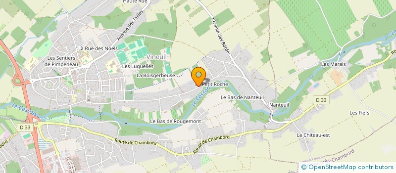 localisation de l'entreprise 893 056 226   VINEUIL