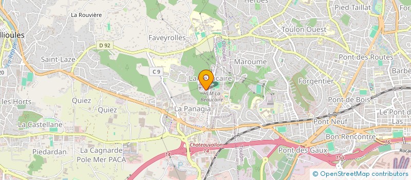 localisation de l'entreprise 893 063 180   TOULON