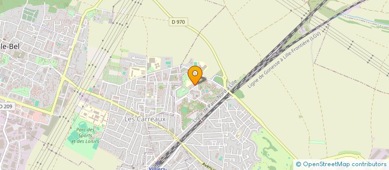 localisation de l'entreprise 893 063 990   GONESSE