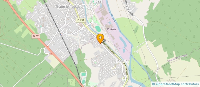 localisation de l'entreprise 893 087 536   CHAVELOT