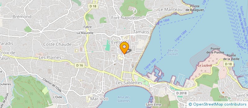 localisation de l'entreprise 893 087 791   LA SEYNE-SUR-MER