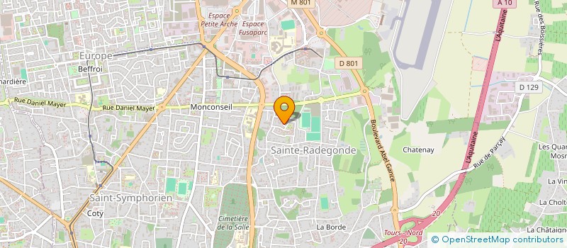 localisation de l'entreprise 893 090 977   TOURS