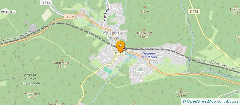 localisation de l'entreprise 893 098 582   WINGEN-SUR-MODER