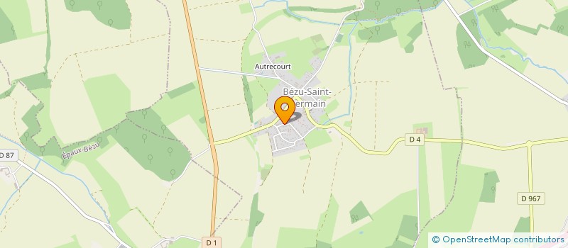localisation de l'entreprise 893 127 076   BEZU-SAINT-GERMAIN