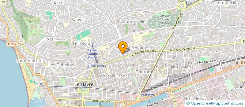 localisation de l'entreprise 893 133 587   LE HAVRE