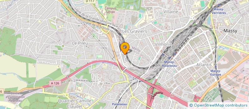 localisation de l'entreprise 893 141 077   PALAISEAU