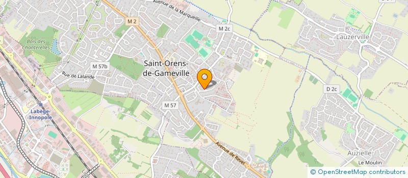 localisation de l'entreprise 893 142 729 à SAINT-ORENS-DE-GAMEVILLE