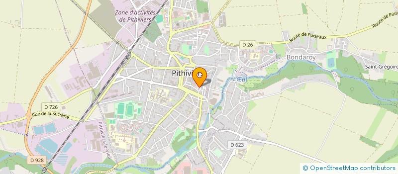 localisation de l'entreprise 893 148 239 à PITHIVIERS
