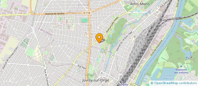 localisation de l'entreprise 893 156 299   ATHIS-MONS