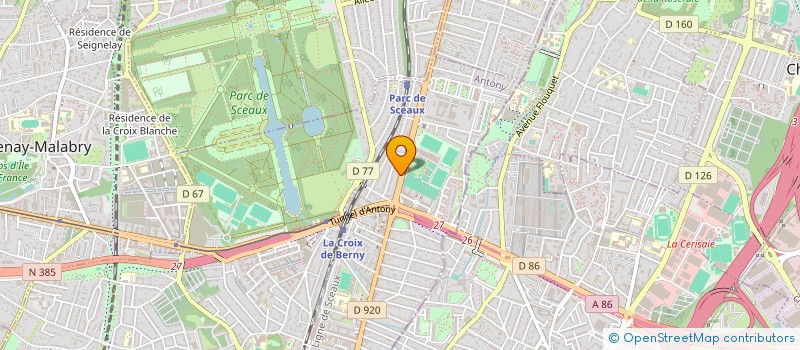 localisation de l'entreprise 893 159 459   ANTONY