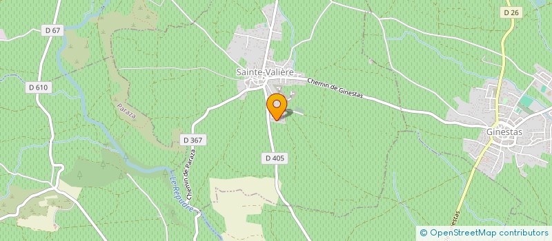 localisation de l'entreprise 893 160 929   SAINTE-VALIERE