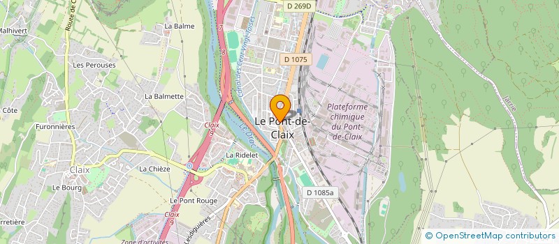 localisation de l'entreprise 893 161 158 à LE PONT-DE-CLAIX