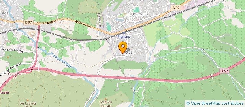 localisation de l'entreprise 893 167 197   PIGNANS