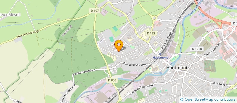 localisation de l'entreprise 893 171 629   MAUBEUGE