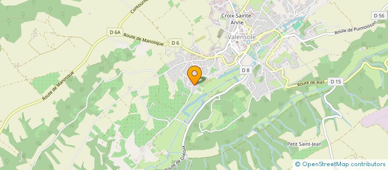 localisation de l'entreprise 893 196 477   VALENSOLE