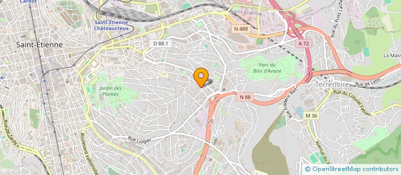 localisation de l'entreprise 893 202 457   SAINT-ETIENNE