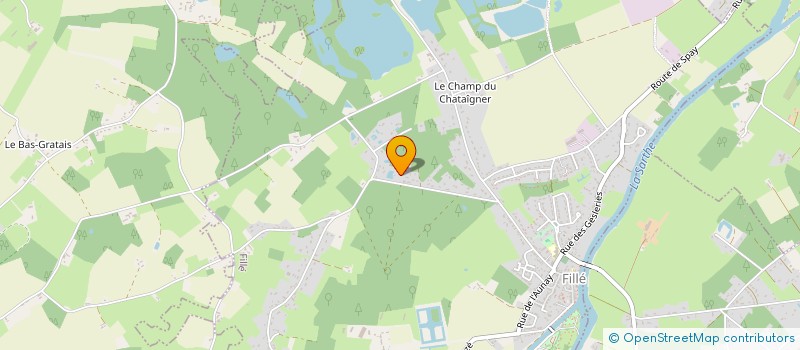 localisation de l'entreprise 893 207 423   FILLE SUR SARTHE