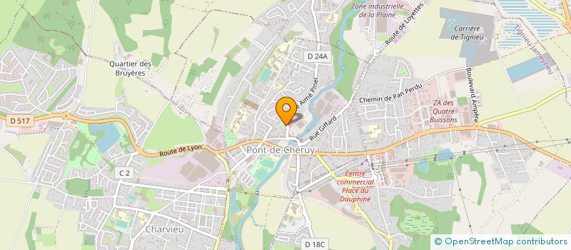 localisation de l'entreprise 893 256 065   PONT-DE-CHERUY