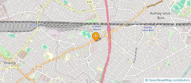 localisation de l'entreprise 893 259 846 à LE BLANC-MESNIL