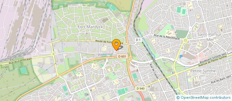 localisation de l'entreprise 893 262 196 à DUNKERQUE
