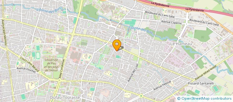 localisation de l'entreprise 893 265 272  à PAU