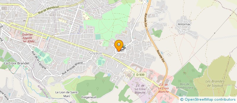 localisation de l'entreprise 893 276 402 à ANGOULEME