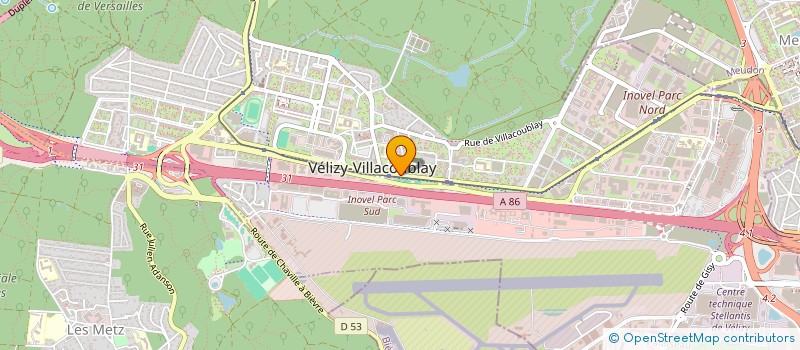 localisation de l'entreprise 893 280 974   VELIZY-VILLACOUBLAY