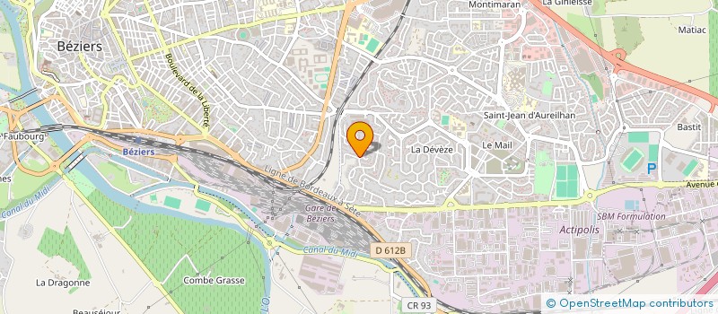 localisation de l'entreprise 893 282 673   BEZIERS