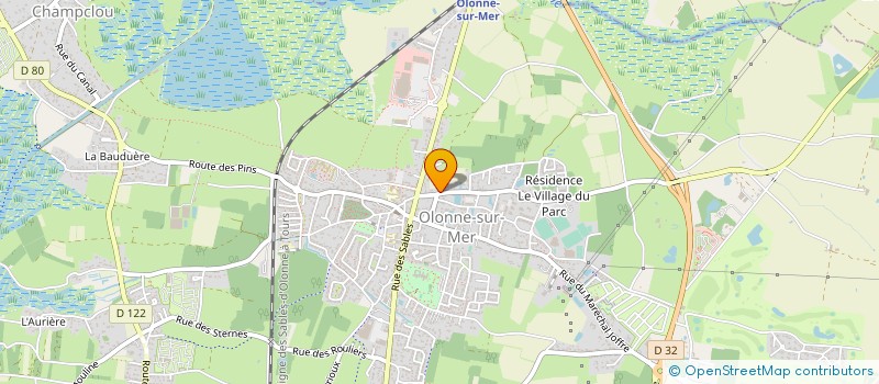 localisation de l'entreprise 893 290 379  à LES SABLES D'OLONNE