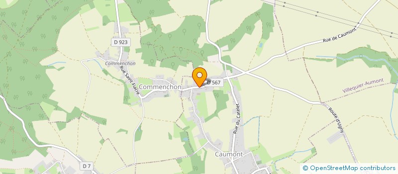 localisation de l'entreprise 893 304 105   CAUMONT