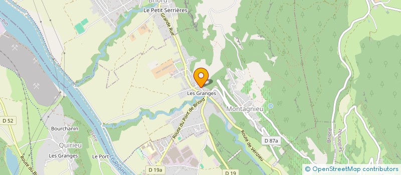 localisation de l'entreprise 893 315 820   MONTAGNIEU