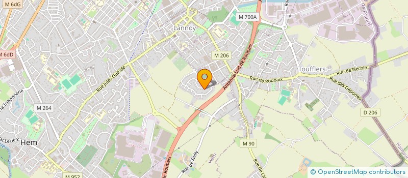 localisation de l'entreprise 893 324 145   LYS-LEZ-LANNOY