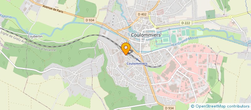 localisation de l'entreprise 893 333 583   COULOMMIERS