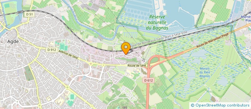 localisation de l'entreprise 893 335 679   AGDE