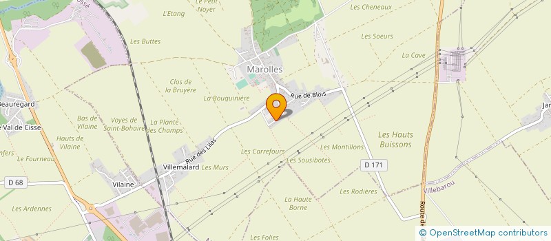 localisation de l'entreprise 893 337 360   MAROLLES