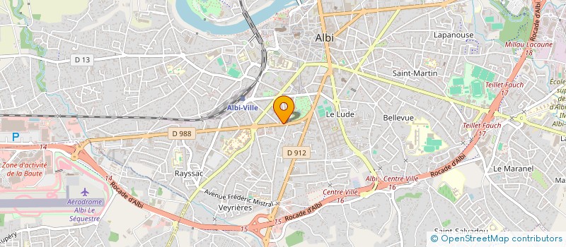 localisation de l'entreprise 893 338 277   ALBI