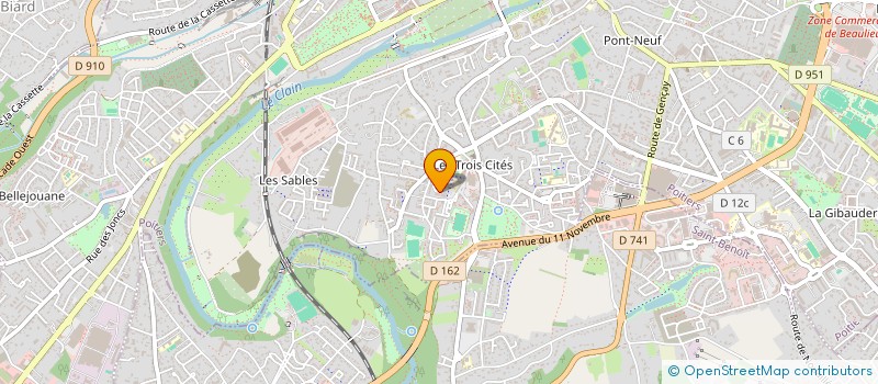 localisation de l'entreprise 893 342 600   POITIERS