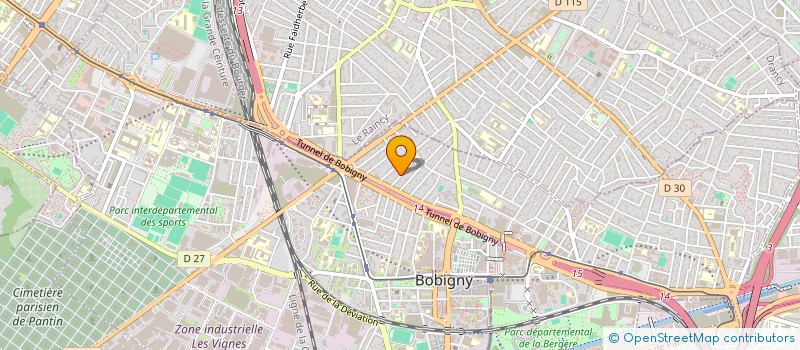 localisation de l'entreprise 893 349 753   BOBIGNY