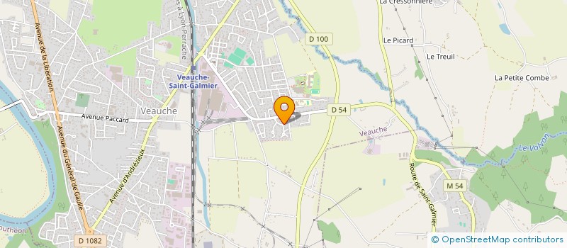 localisation de l'entreprise 893 351 114   VEAUCHE