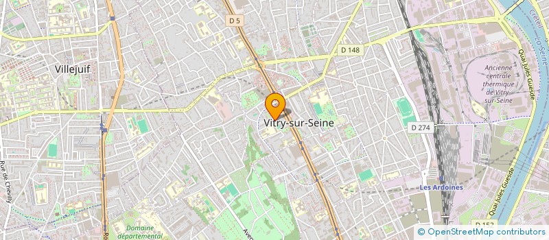 localisation de l'entreprise 893 368 613   VILLECRESNES