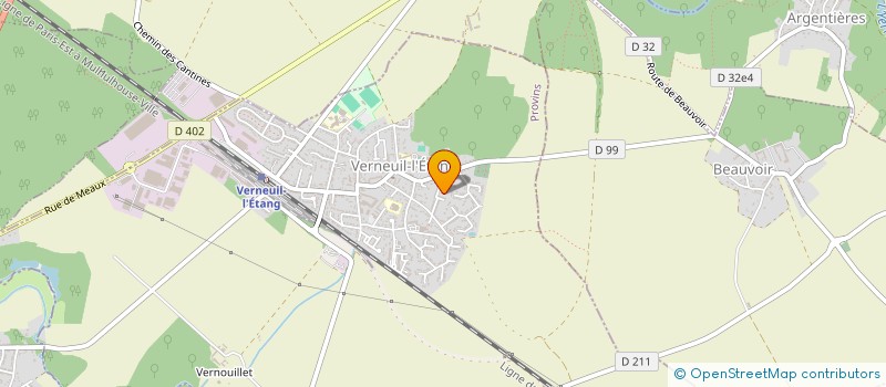 localisation de l'entreprise 893 378 687   VERNEUIL-L'ETANG