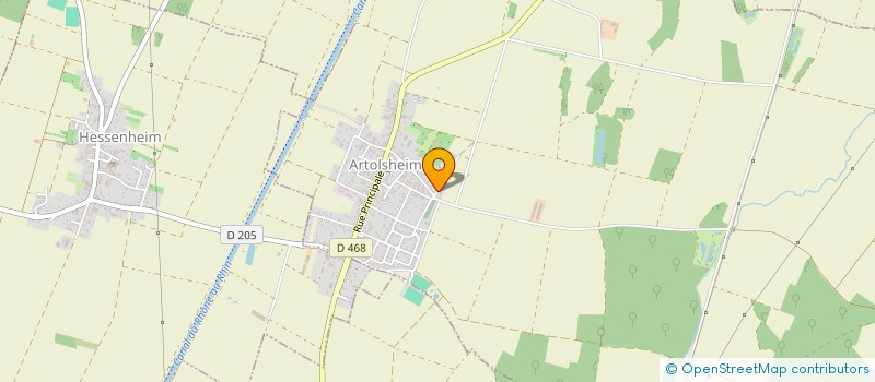 localisation de l'entreprise 893 407 361   HESSENHEIM