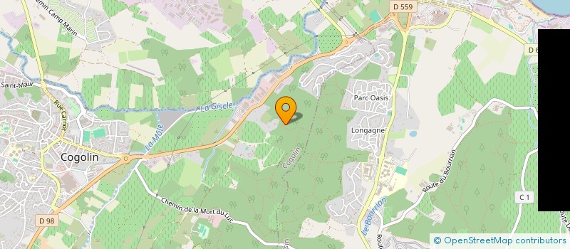 localisation de l'entreprise 893 407 619  à COGOLIN