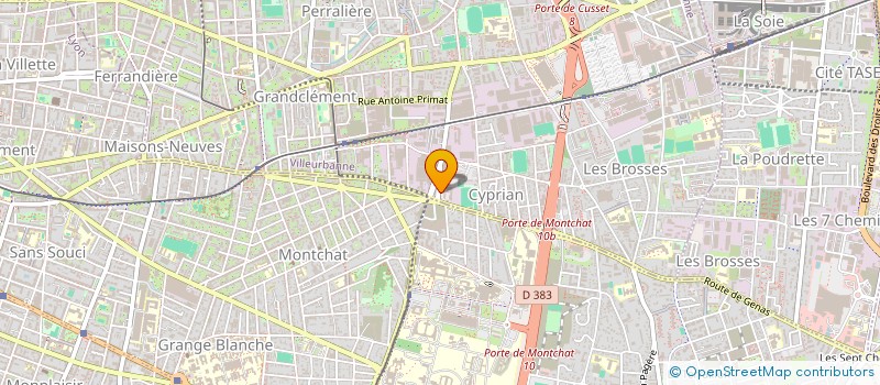 localisation de l'entreprise 893 417 592 à VILLEURBANNE