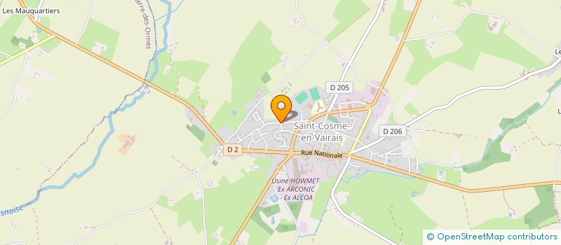 localisation de l'entreprise 893 424 770   SAINT-COSME-EN-VAIRAIS